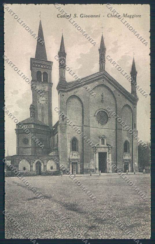 Piacenza Castel San Giovanni cartolina MV2758 – fronte