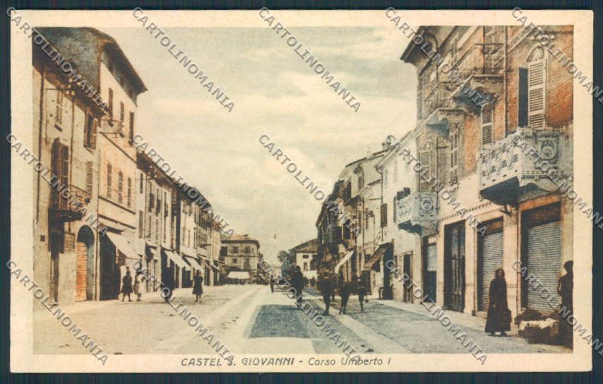 Piacenza Castel San Giovanni cartolina MV2759 – fronte