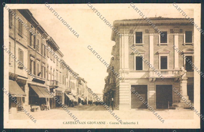 Piacenza Castel San Giovanni cartolina MV2760 – fronte