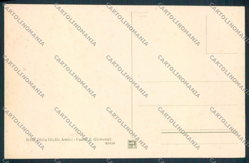 Piacenza Castel San Giovanni cartolina MV2761 – retro