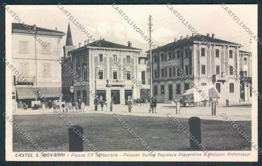 Piacenza Castel San Giovanni cartolina MV2766 – fronte