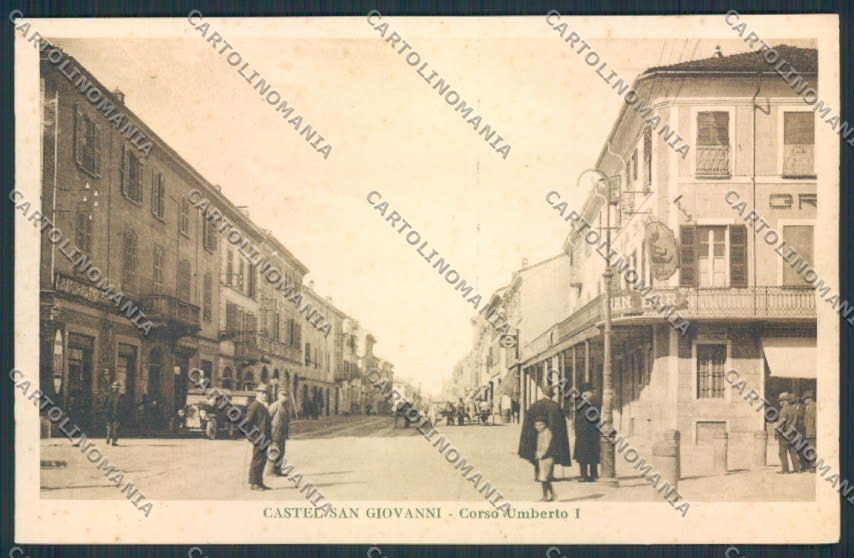Piacenza Castel San Giovanni cartolina MV2771 – fronte