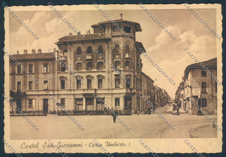 Piacenza Castel San Giovanni FG cartolina MV2774 – fronte