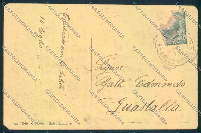 Parma Salsomaggiore cartolina MV2778 – retro