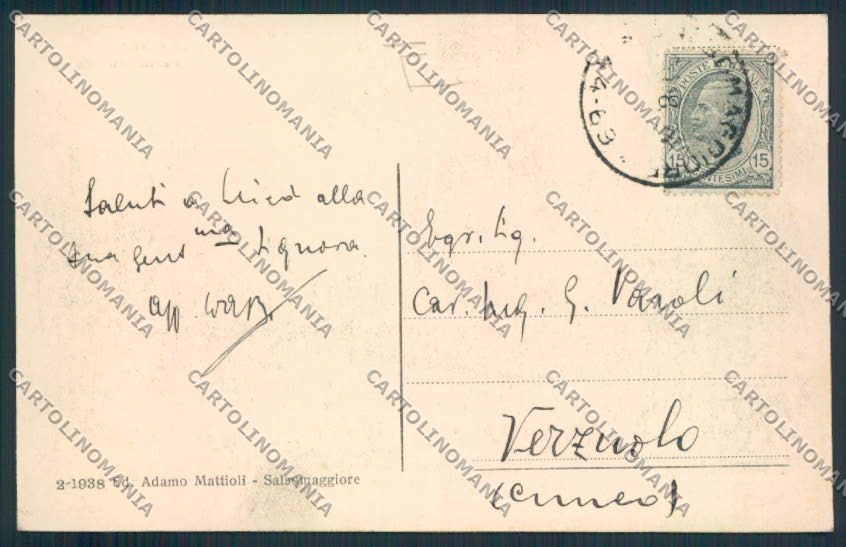 Parma Salsomaggiore cartolina MV2784 – retro