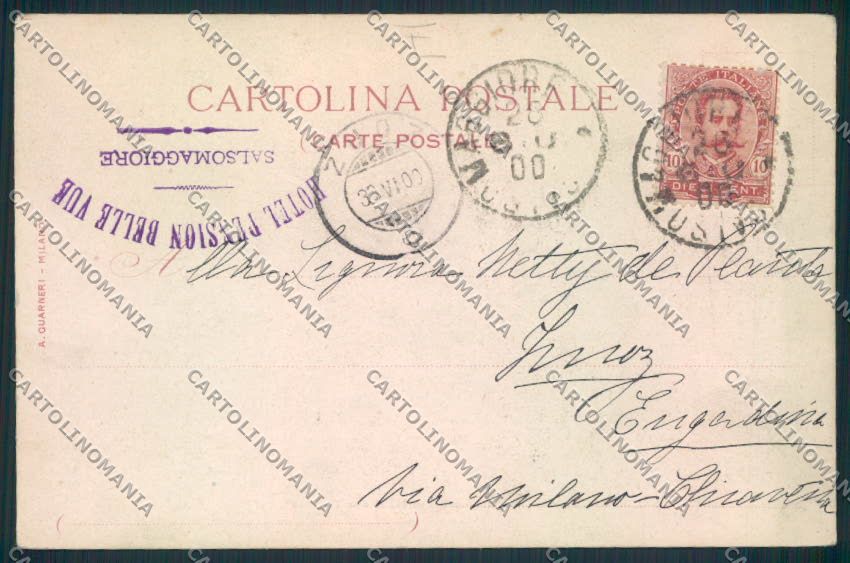 Parma Salsomaggiore cartolina MV2786 – retro
