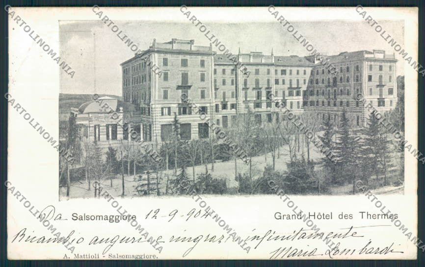 Parma Salsomaggiore cartolina MV2787 – fronte