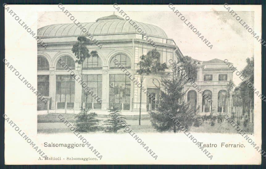 Parma Salsomaggiore Teatro cartolina MV2789 – fronte