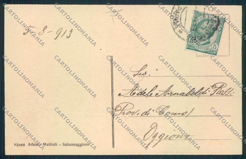 Parma Salsomaggiore cartolina MV2791 – retro