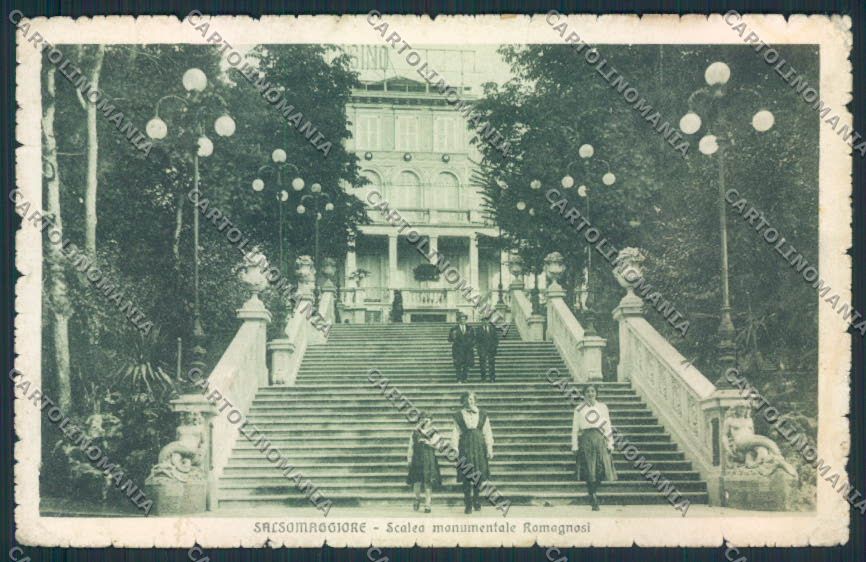 Parma Salsomaggiore SCOLLATA cartolina MV2798 – fronte