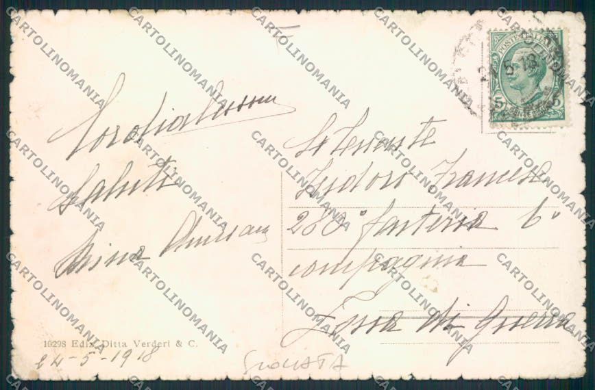 Parma Salsomaggiore SCOLLATA cartolina MV2798 – retro