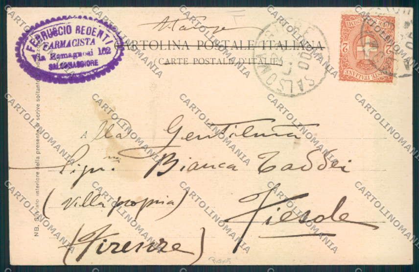 Parma Salsomaggiore cartolina MV2802 – retro