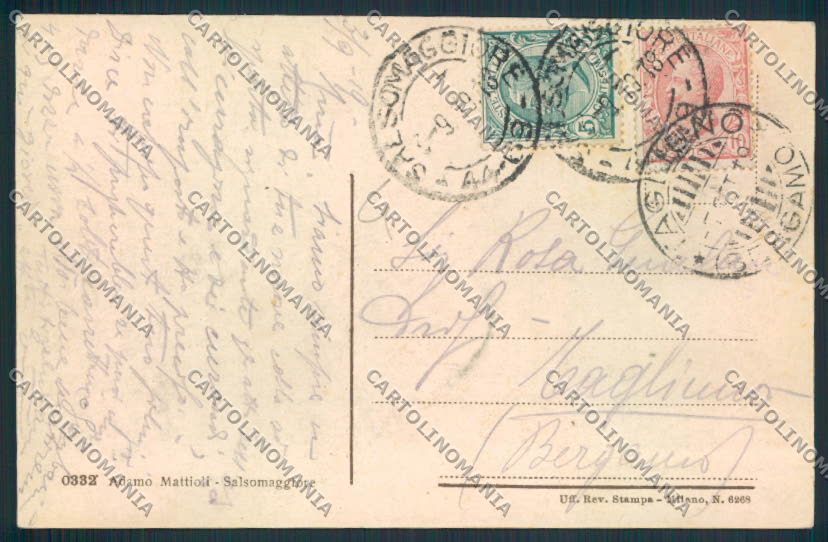 Parma Salsomaggiore cartolina MV2808 – retro