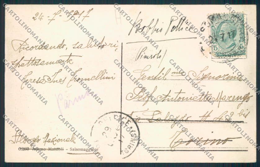 Parma Salsomaggiore cartolina MV2817 – retro