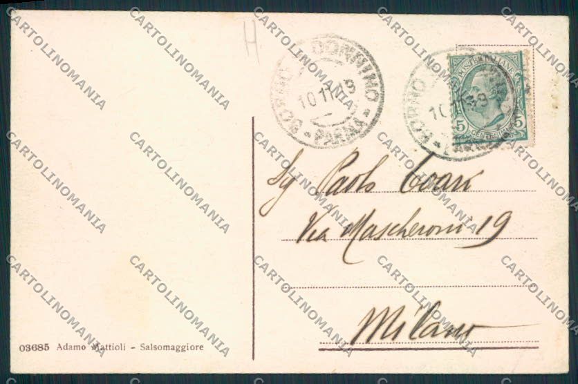 Parma Salsomaggiore cartolina MV2818 – retro