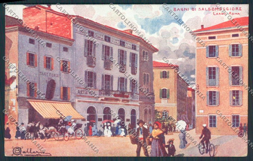 Parma Salsomaggiore Ballerio cartolina MV2826 – fronte
