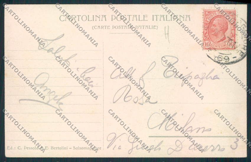 Parma Salsomaggiore Ballerio cartolina MV2826 – retro