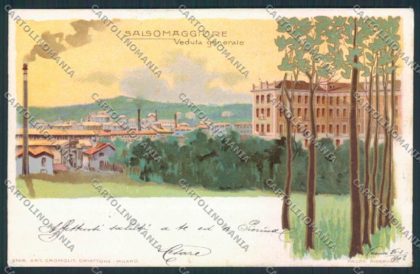 Parma Salsomaggiore Chiattone cartolina MV2847 – fronte