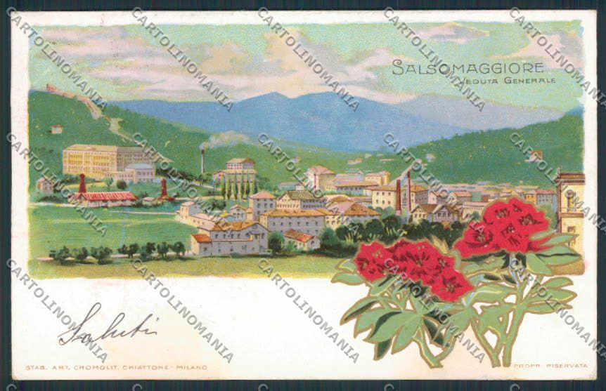 Parma Salsomaggiore Chiattone cartolina MV2848 – fronte