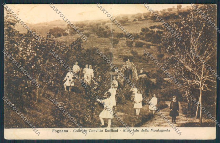 Ravenna Fognano PIEGATA cartolina MV2898 – fronte