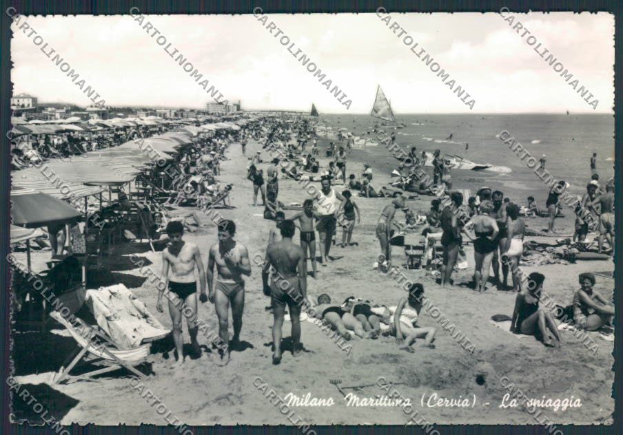 Ravenna Milano Marittima Foto FG cartolina MV2950 – fronte