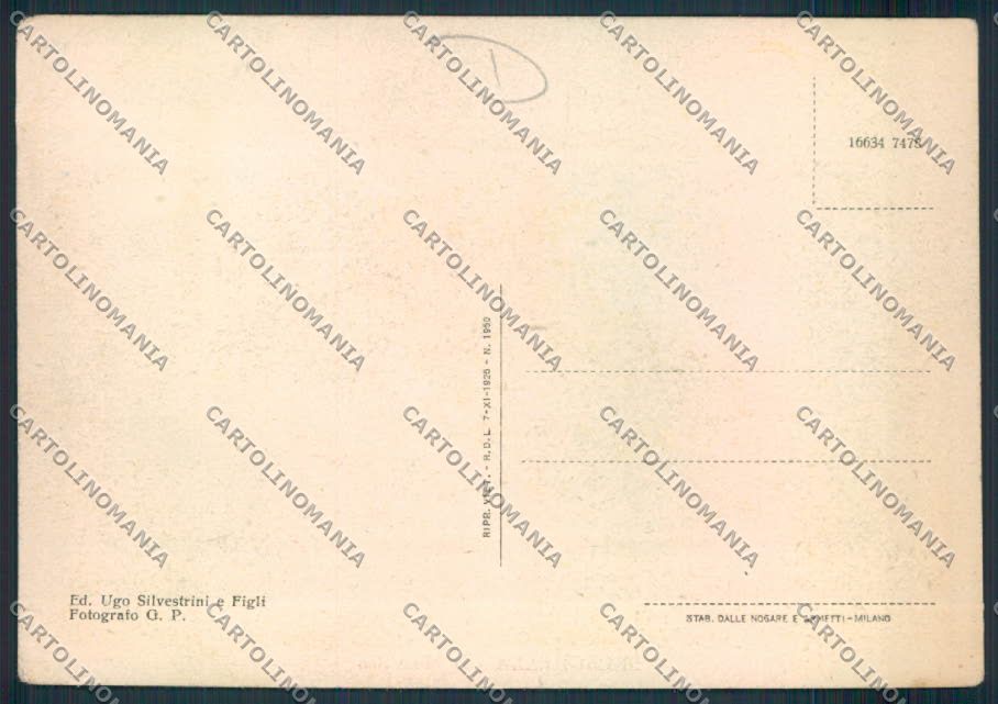 Ravenna Brisighella FG cartolina MV2958 – retro