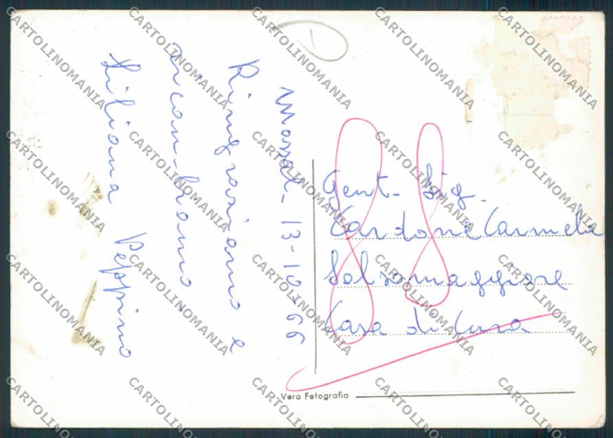 Ravenna Massalombarda ADESIVO Foto FG cartolina MV2960 – retro