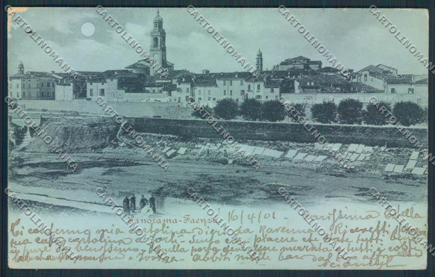 Ravenna Faenza cartolina MV2972 – fronte