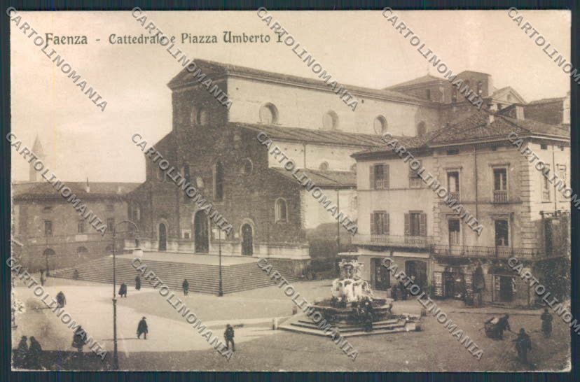Ravenna Faenza ABRASA cartolina MV2974 – fronte