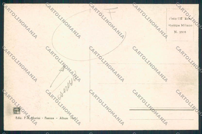 Ravenna Faenza ABRASA cartolina MV2974 – retro