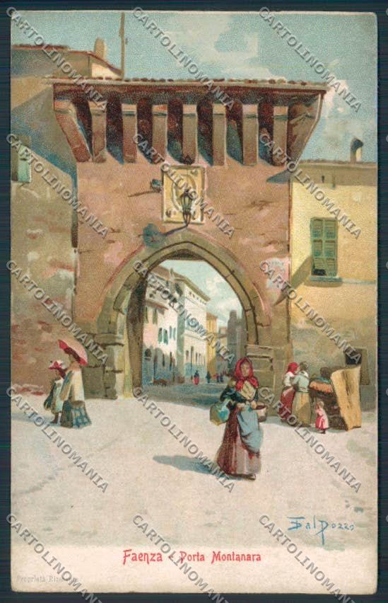 Ravenna Faenza cartolina MV2978 – fronte