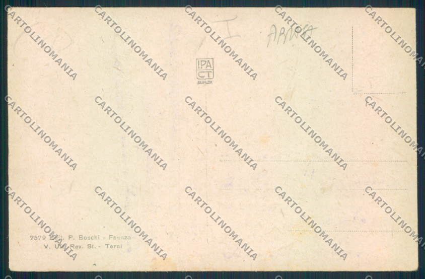 Ravenna Faenza Mercato ABRASA cartolina MV2989 – retro