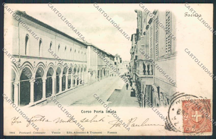 Ravenna Faenza cartolina MV2992 – fronte