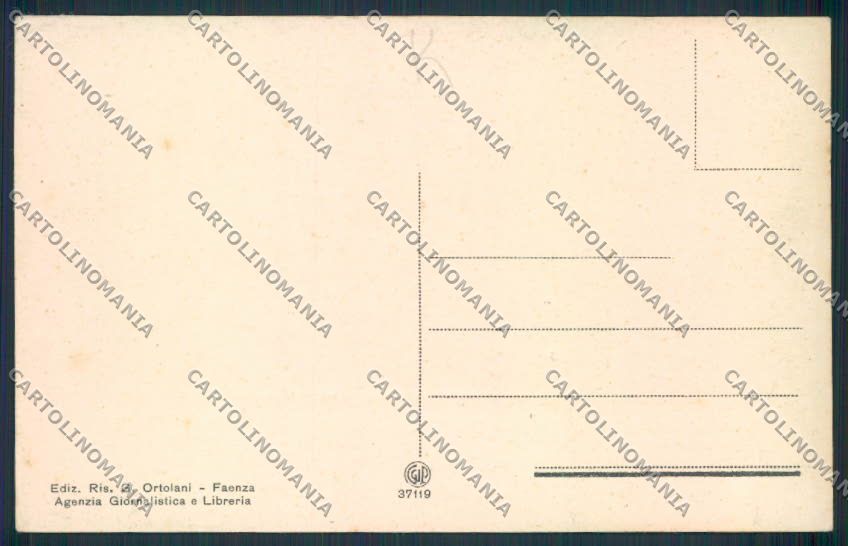 Ravenna Faenza cartolina MV3003 – retro