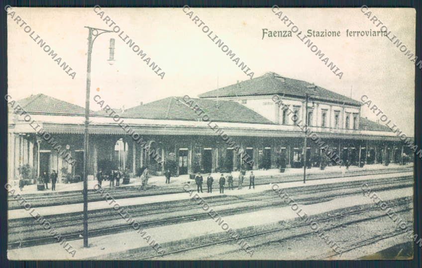 Ravenna Faenza Stazione cartolina MV3014 – fronte