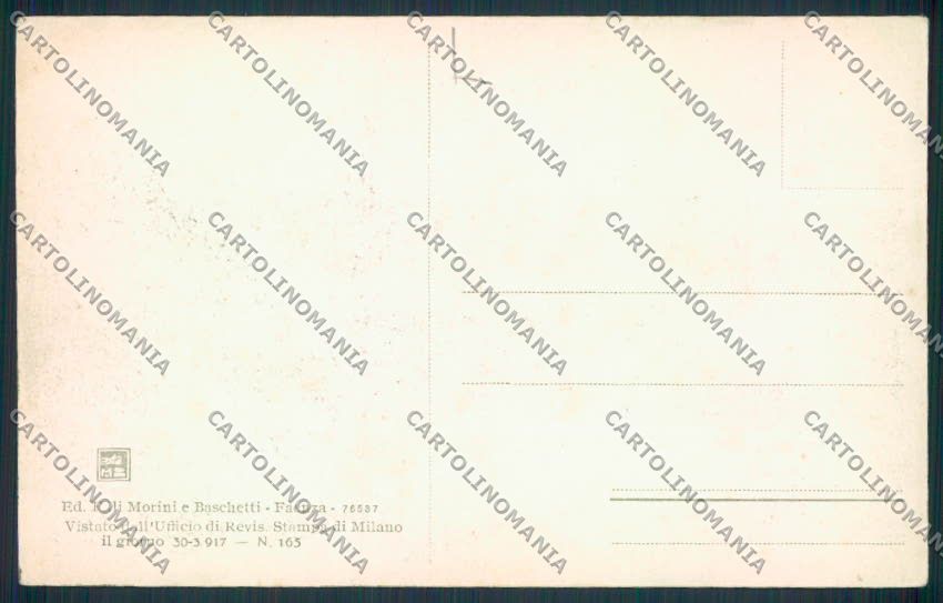 Ravenna Faenza Stazione cartolina MV3014 – retro