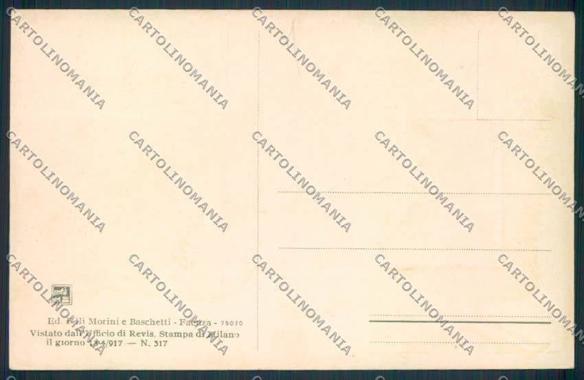Ravenna Faenza cartolina MV3016 – retro