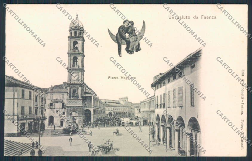 Ravenna Faenza cartolina MV3018 – fronte