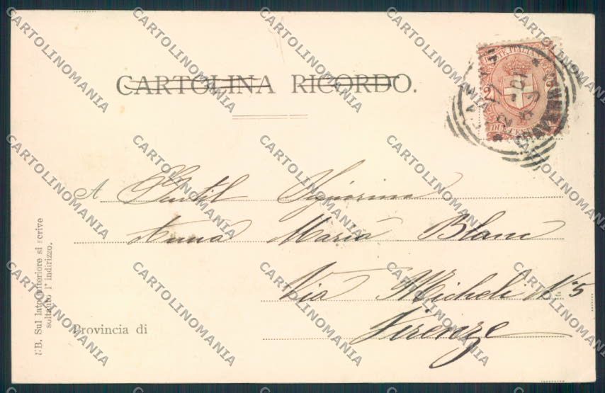 Ravenna Faenza Porta Montanara cartolina MV3023 – retro