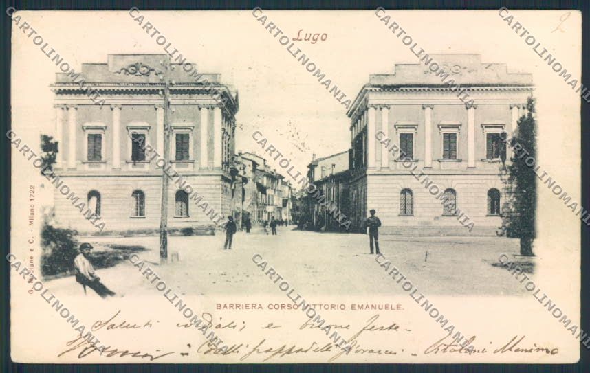 Ravenna Lugo Barriera cartolina MV3060 – fronte
