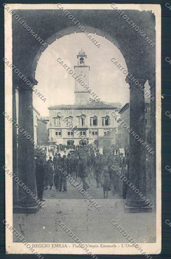Reggio Emilia Città ABRASA cartolina MV3096 – fronte