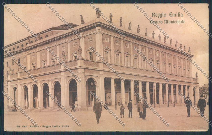 Reggio Emilia Città cartolina MV3100 – fronte