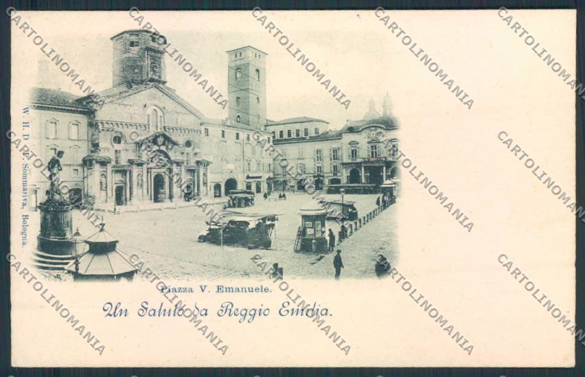 Reggio Emilia Città cartolina MV3125 – fronte
