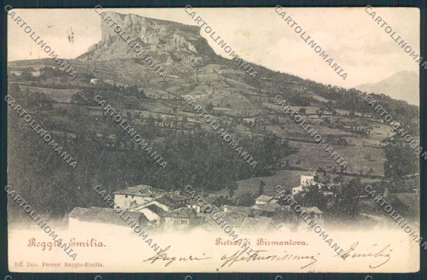 Reggio Emilia Bismantova cartolina MV3180 – fronte
