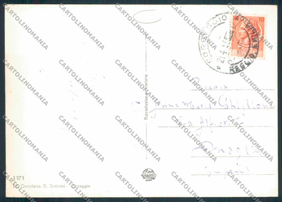 Reggio Emilia Correggio Foto FG cartolina MV3209 – retro