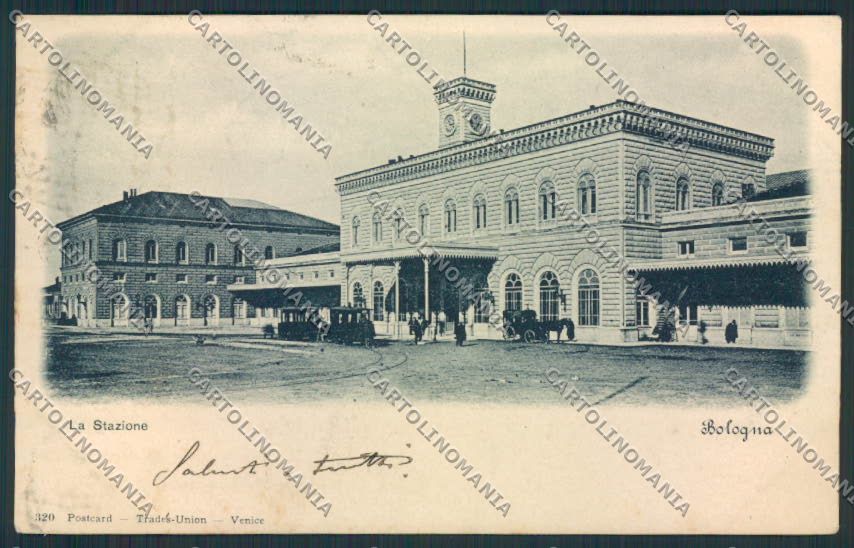 Bologna Città Stazione cartolina MV3264 – fronte