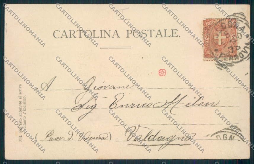 Bologna Città Stazione cartolina MV3264 – retro