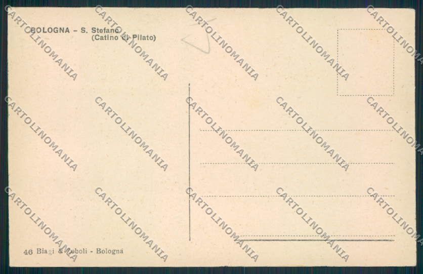 Bologna Città cartolina MV3279 – retro
