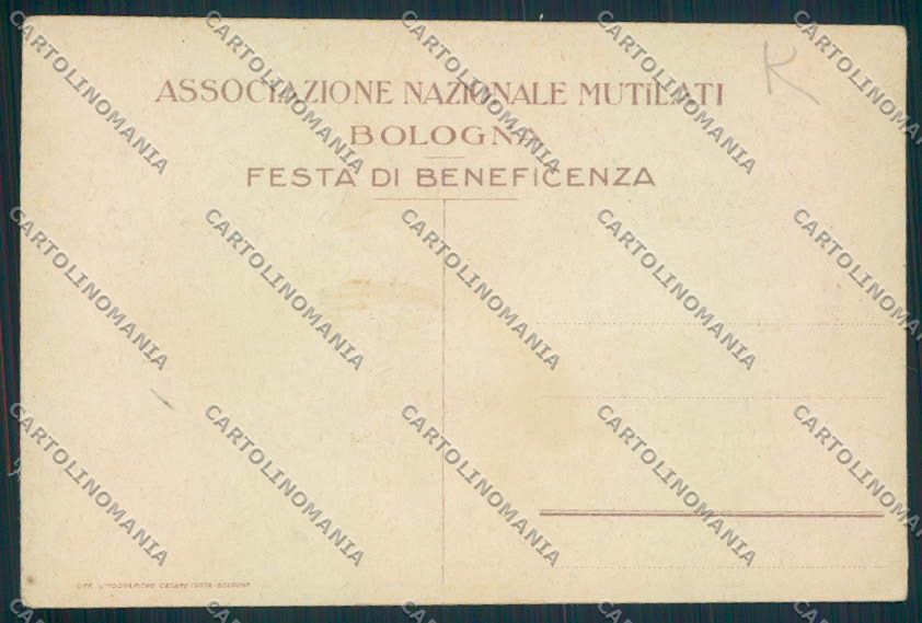 Bologna Associazione Mutilati Porcini cartolina MV3293 – retro