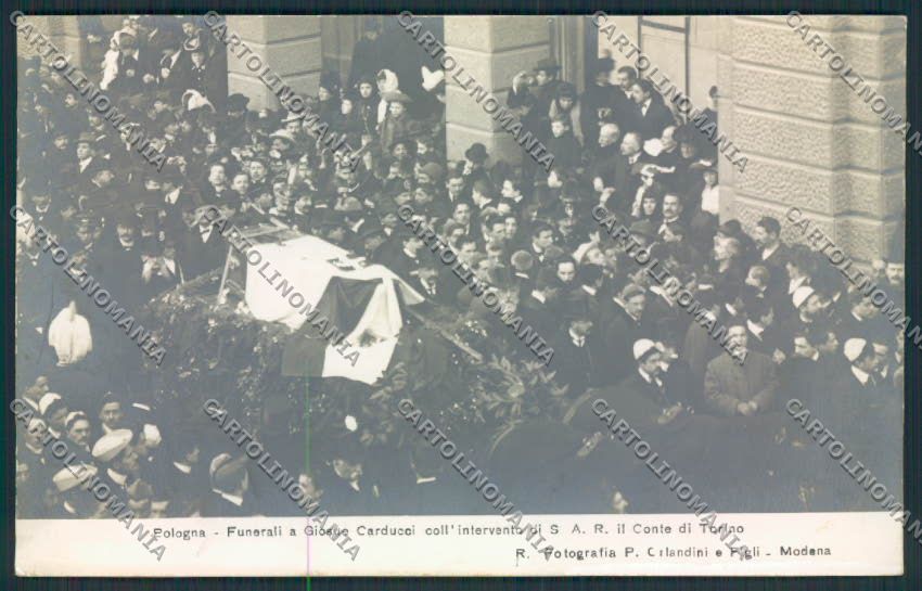 Bologna Città NPG Carducci Foto cartolina MV3302 – fronte